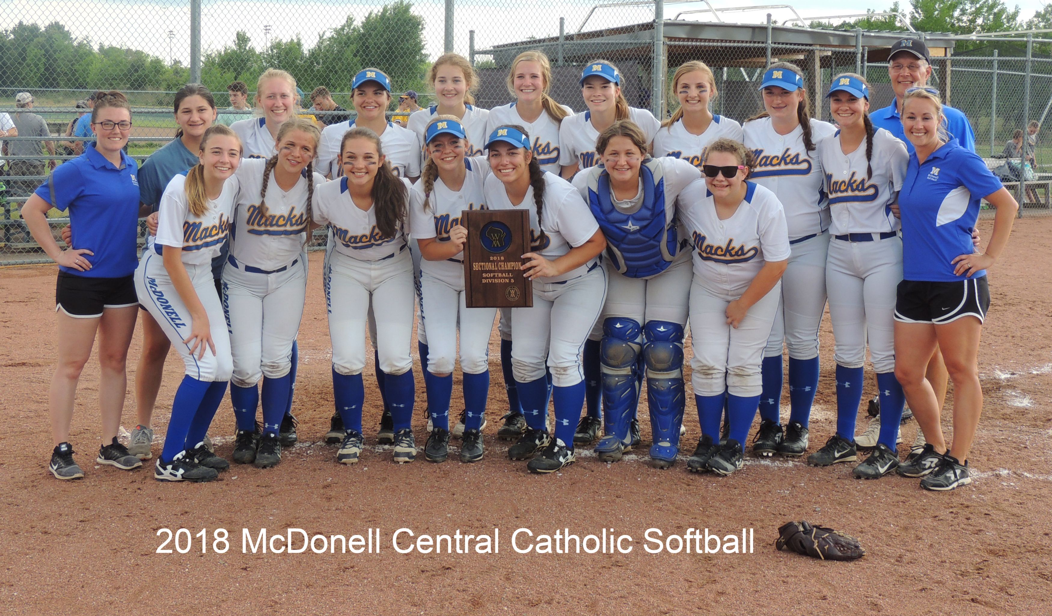 WIAA D5 Sectional Softball Champions