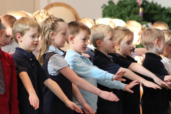 SC Advent program dress rehearsal