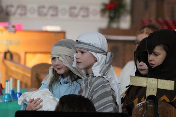 SC Advent program dress rehearsal.